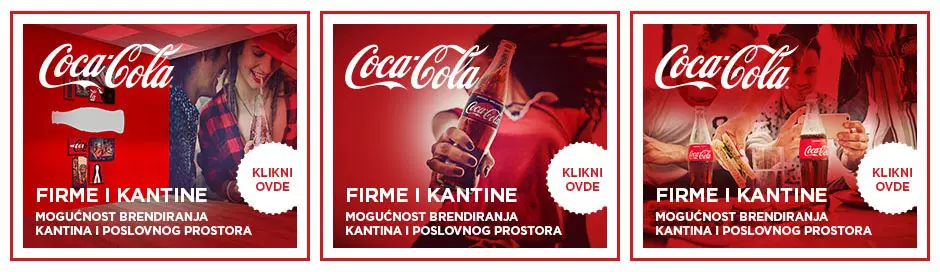 Coca Cola Case Study Web Banner Design