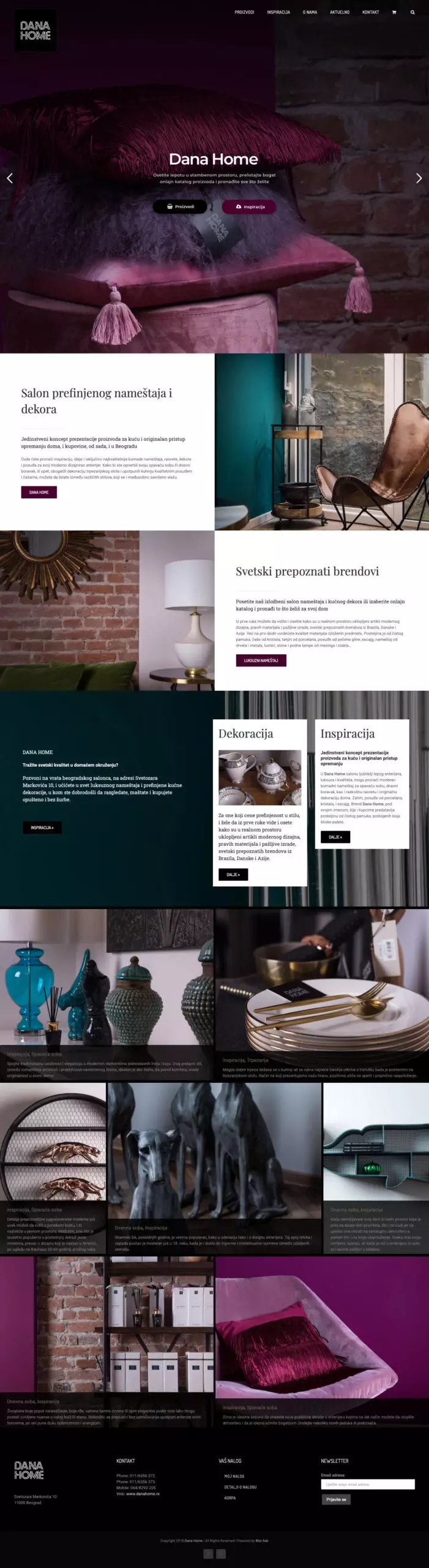 Dana Home Case Study Web Design