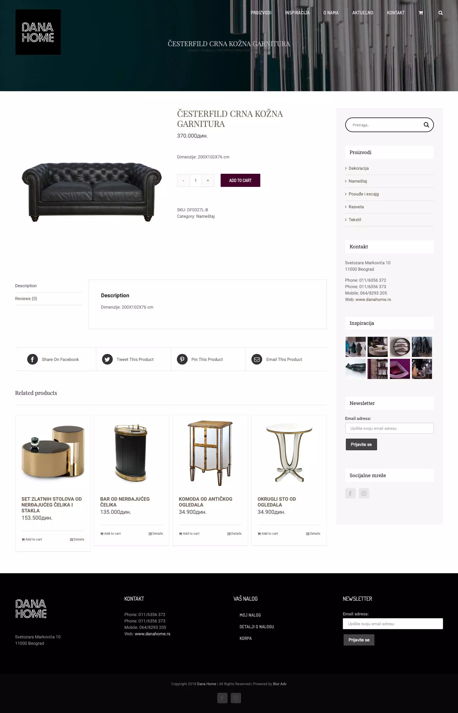 Dana Home Case Study Web Page Product Dana Home Case Study Web Page Product